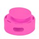 thumbnail image 1 of Funda de silicona para altavoz, funda protectora que ahorra espacio con soporte de ventosa para altavoces Dot 2, color rosa, 1 of 14