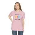thumbnail image 5 of Im Just Here for my Peeps Easter Shirt Unisex Jersey Short Sleeve Tee, 5 of 10