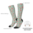 thumbnail image 4 of Balery Autumn Branches Fox and Mushrooms Printed Novelty Socks Men's Women's Crew Socks Sports Socks Knee High Socks Cotton Socks Quirky and Cool Socks, 4 of 9