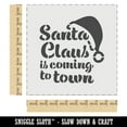 thumbnail image 2 of Santa Claus is Coming to Town Christmas DIY Cookie Wall Craft Stencil - 9.0 Inch, 2 of 5