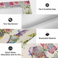 thumbnail image 5 of Spring Gnomes Outdoor Rug 5x7 Ft, Non Slip Washable Area Rug, Vintage Botanical Blossom Rose Leaves Patio Rugs Carpet Runner, Large Floor Mat for Indoor/Outdoor Deck Porch Camping, 5 of 8