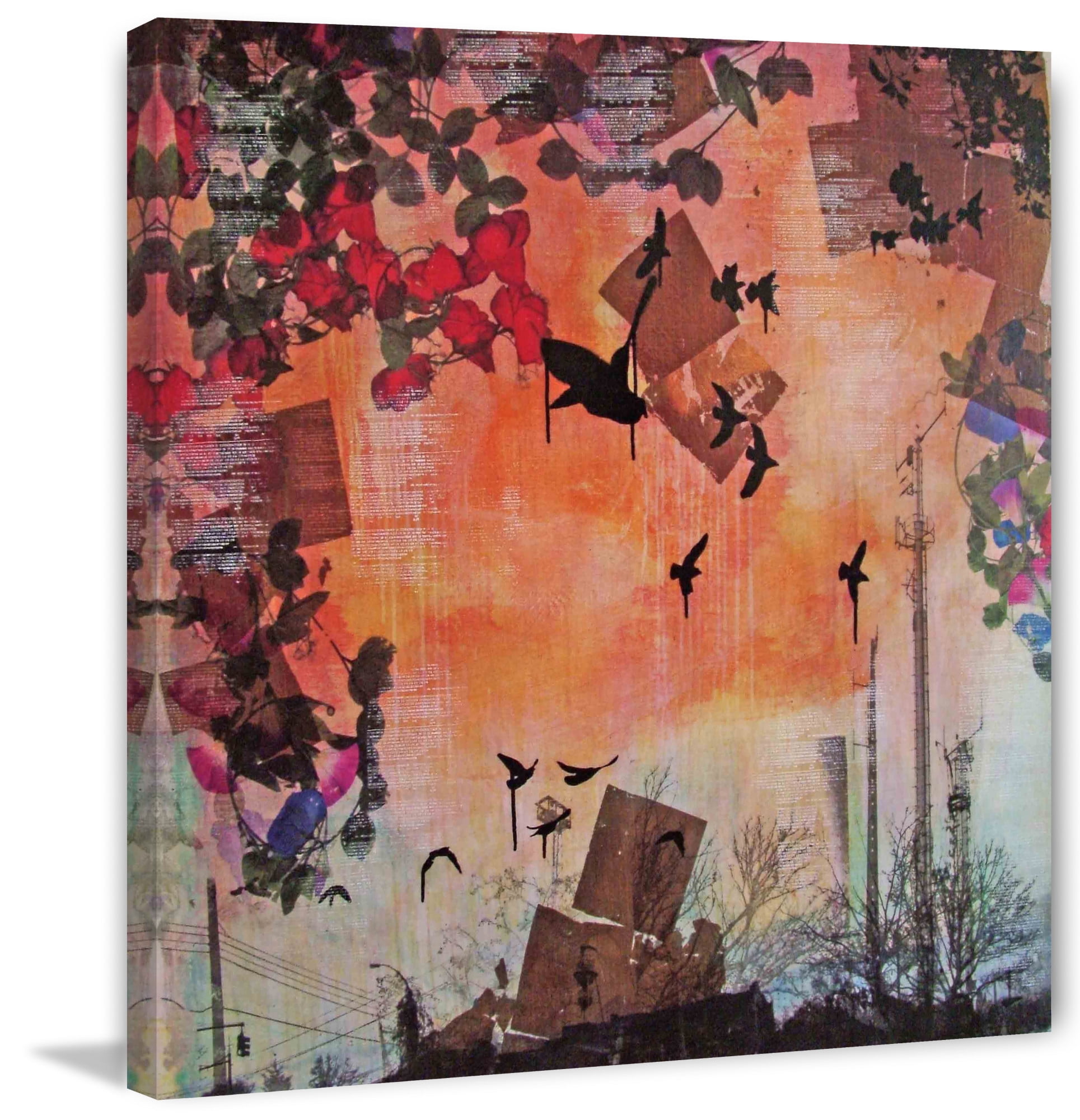 Marmont Hill "West Wind" by Tracy Silva Barbosa Painting Print on Canvas