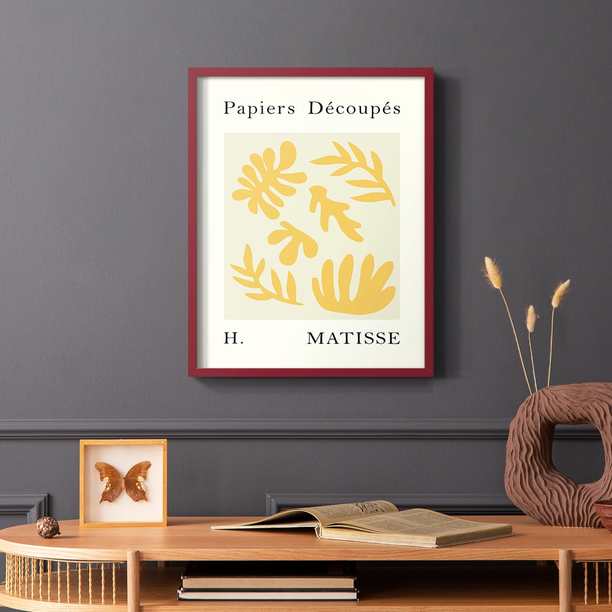 Matisse CCLXXVII in Solid Wood 11 x 14 Framed Print