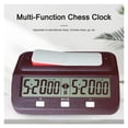 thumbnail image 4 of Chess Digital Timer Competition Count Up Down Board Game Clock Professional Multifunctional Stopwatch For Training Teaching, 4 of 6