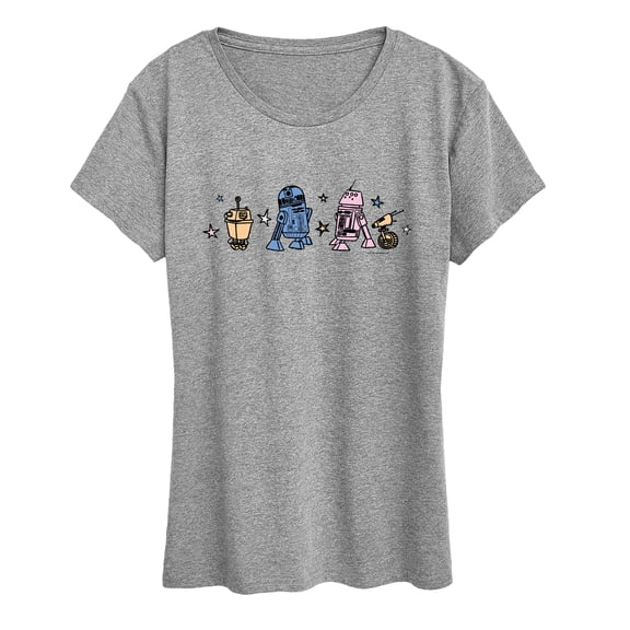 Star Wars - Cute Droids - Women's Short Sleeve Graphic T-Shirt