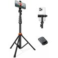 thumbnail image 1 of Trípode para Celular Vimose 168 cm con Control Remoto Bluetooth y Soporte, 1 of 6
