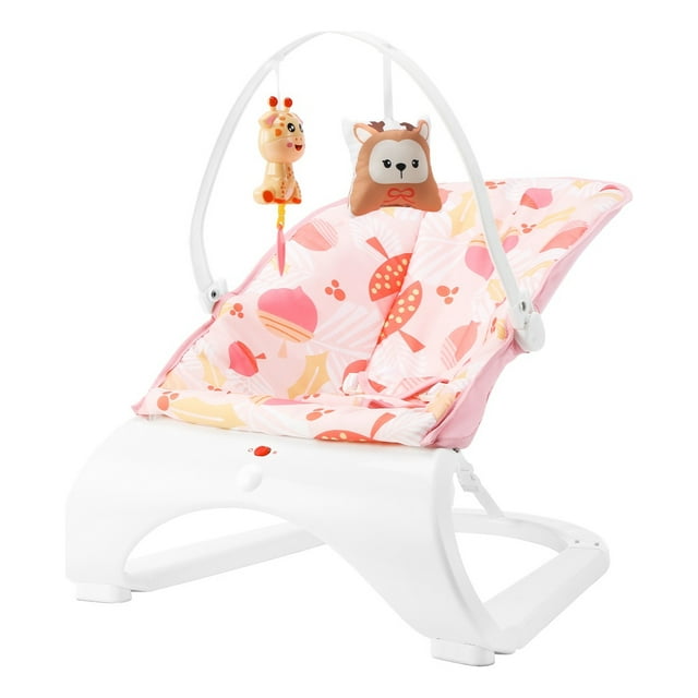 Brincolin Silla Mecedora Infantil Rebond Zoo Color Rosa