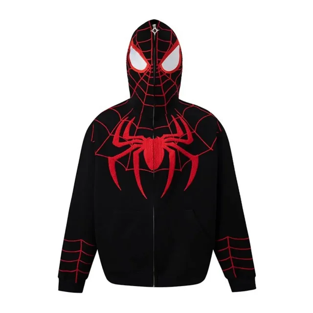 Neue Wunder Spider Man Sudaderas con capucha impresas Kapuze Mode HipHop Sudaderas Reiß verschluss zu Top Frauen Männer Kleidung Herbst Winter Mantel