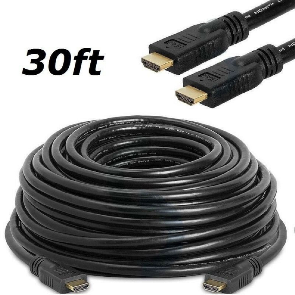 Lot Of 50 X 25ft Premium Gold Plated Hdmi Cable 1.4 1080p  Wholesale Lot 