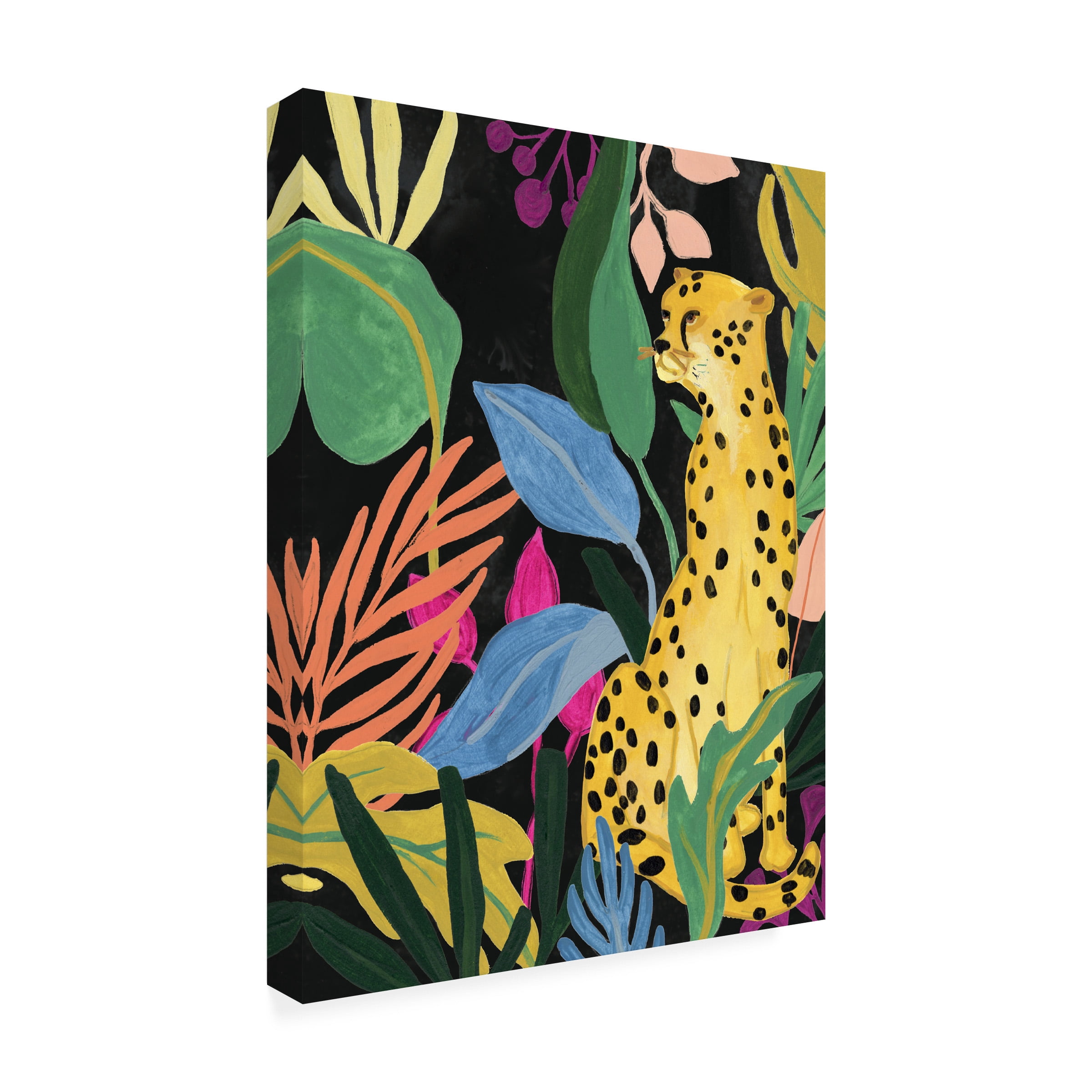 June Erica Vess 'Cheetah Kingdom II' Canvas Art