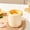 🔥 Yellow_Hot, variant on ZYXWVU Large 7cm Clear Ice Ball Maker Silicone Ice Tray Seamless Release Big Ice Block Container for Whiskey Cocktails Home Bar