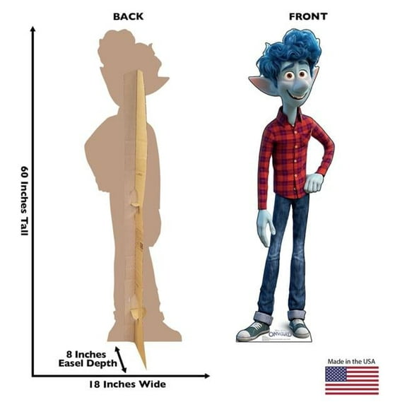 Advanced Graphics 60 x 18 in. Ian Onward Disney & Pixar Cardboard Cutout