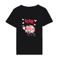 thumbnail image 5 of Meichang Hauts de Vacances pour Femmes T-Shirt de la Saint-Valentin Mignon Cœur Graphique T-Shirts Mignons Hauts de Vacances T-Shirts Manches Courtes Col Rond Mode 2025, 5 of 5