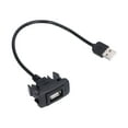 thumbnail image 4 of Toma De Corriente USB Para Automóvil Adaptador De Corriente USB Para Tablero Adaptador USB Para Automóvil Salida De Puerto USB Cable De Extensión Flexible Adaptador De Carga ANGGREK USB Power Adapter, 4 of 8