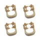 thumbnail image 1 of Riwesomey Abrazaderas de barrera de caucho para esterilizables en autoclave Den-tal Da-m Den-tal Da-m Clips Abrazaderas de caucho Da-m Molar Material de laboratorio Grande para Molar, 1 of 6