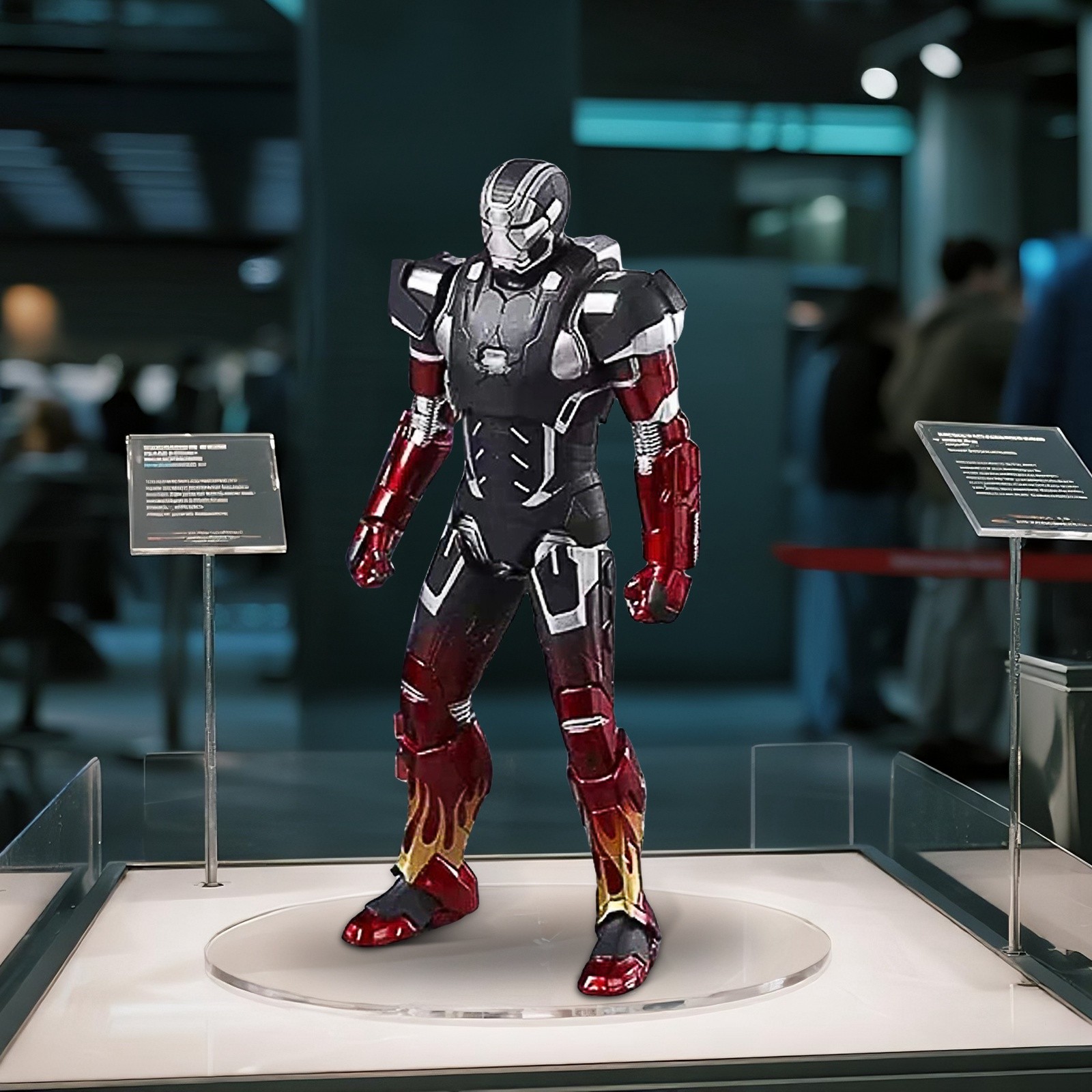 Goote Iron - Man MK-22 Action Figure with Bonus Accessories - Articulated Collectible Model Action Figure 7.08Inch