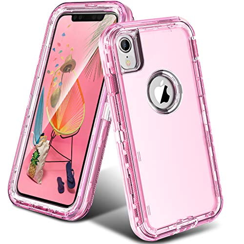 Heavy Duty Shockproof Anti-Fall clear case ORIbox Case Compatible with iPhone XR Case 