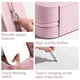 thumbnail image 5 of Funda para espejo de maquillaje BS-MALL Travel con LED rosa claro, 5 of 6