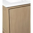 thumbnail image 3 of Ari Kitchen & Bath Venice 55" Solid Wood Bathroom Vanity in Oak Gray, 3 of 12