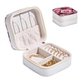thumbnail image 2 of Mother's Day Rose Premium Jewelry Box Organizer with Metal Zipper & Compact Design, 2 of 6