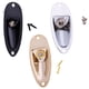 thumbnail image 1 of Set de 3 Piezas Entrada Salida Jack Estilo de Barco con Tornillos para Guitarra Eléctrica de /Negro/Plata Cobre Sunnimix Barco de guitarra Jack, 1 of 8