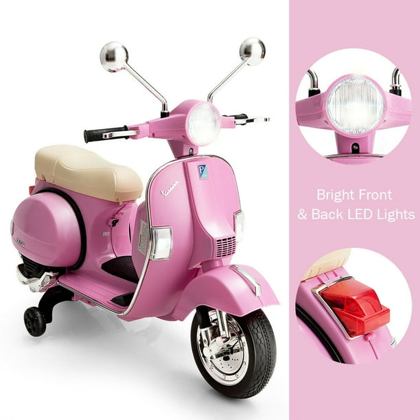 Kids electric top ride on scooter