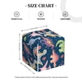 thumbnail image 4 of Balery Dinosaur Porta Pañuelos de Cuero con Estampado – Funda Moderna Cuadrada para Caja de Pañuelos, Dispensador 5x5x5'', 4 of 7