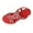 A Red, variant on Women's Sandals Trendy Shoes Flat Shoes Party Wear Ankle Strap Open Toe Commuting Sandals Casual Daily Wear Red 36