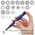 thumbnail image 5 of 142-In-1 Screwdriver Set Multifunctional Multi-Angle Screwdriver Set Tool Set,1 x Screwdriver set,Blue & Black, 5 of 6