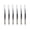 Black, variant on 6-Piece 0.5mm Fine Point Rolling Pens, Fast-Drying Liquid Ink, Black, Red, Blue, Purple, Glossy Writing for Office & Home (Black)
