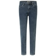 Camii Mia Womens Jeans Fleece Lined Winter Thermal Pants Slim Fit Mid Rise Stretch Jeggings Thick Pants