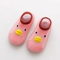 thumbnail image 2 of Fimkaul Baby Sneakers Children Autumn And Winter Boys And Girls Floor Socks Non Slip Comfortable Solid Color Cute Cartoon Duck Pattern Shoes, 2 of 4