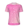 thumbnail image 5 of Wukai Breast CancerN Ribbons Awareness Print Men's Short-Sleeved Mesh T-Shirt,Quick-Dry Short Sleeve Workout T-Shirt-Medium, 5 of 8