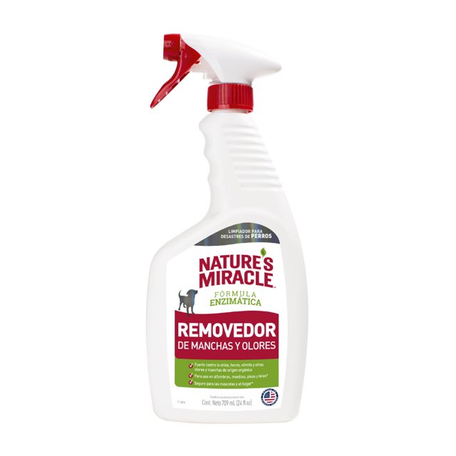 Removedor Natures Miracle manchas y olores 709 ml para perro