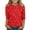 O03`Red, variant on CCRFTGI Big Girls Size 12 Tops Ropa Niñas Crew Neck Tween Girls Shirts Polka Dot Printed 3/4 Sleeve Shirt Spring Girls Outfits 14-16 Black 14-15 Years