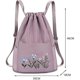 thumbnail image 5 of String Backpack Sports Gym Bag Lar Ant String Embroidered Sackpack For Sports Gym Travel Swimming, 5 of 5