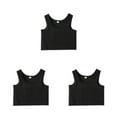thumbnail image 4 of Jumpingount chaleco de cultivo femenino verano clima caliente camisetas sin mangas ropa interior elástica corta sin costuras transpirable flaco Type1 NO1, 4 of 6