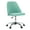 Green, variant on ZUNMOS Stylish Modern Rolling Chair, Highly Adjustable, Soft Twill Upholstered, Ideal for Office Work and Comfortable Bedroom Use, Pink