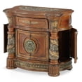 thumbnail image 6 of Michael Amini Villa Valencia Wood Bedside Chest - Classic Chestnut, 6 of 9