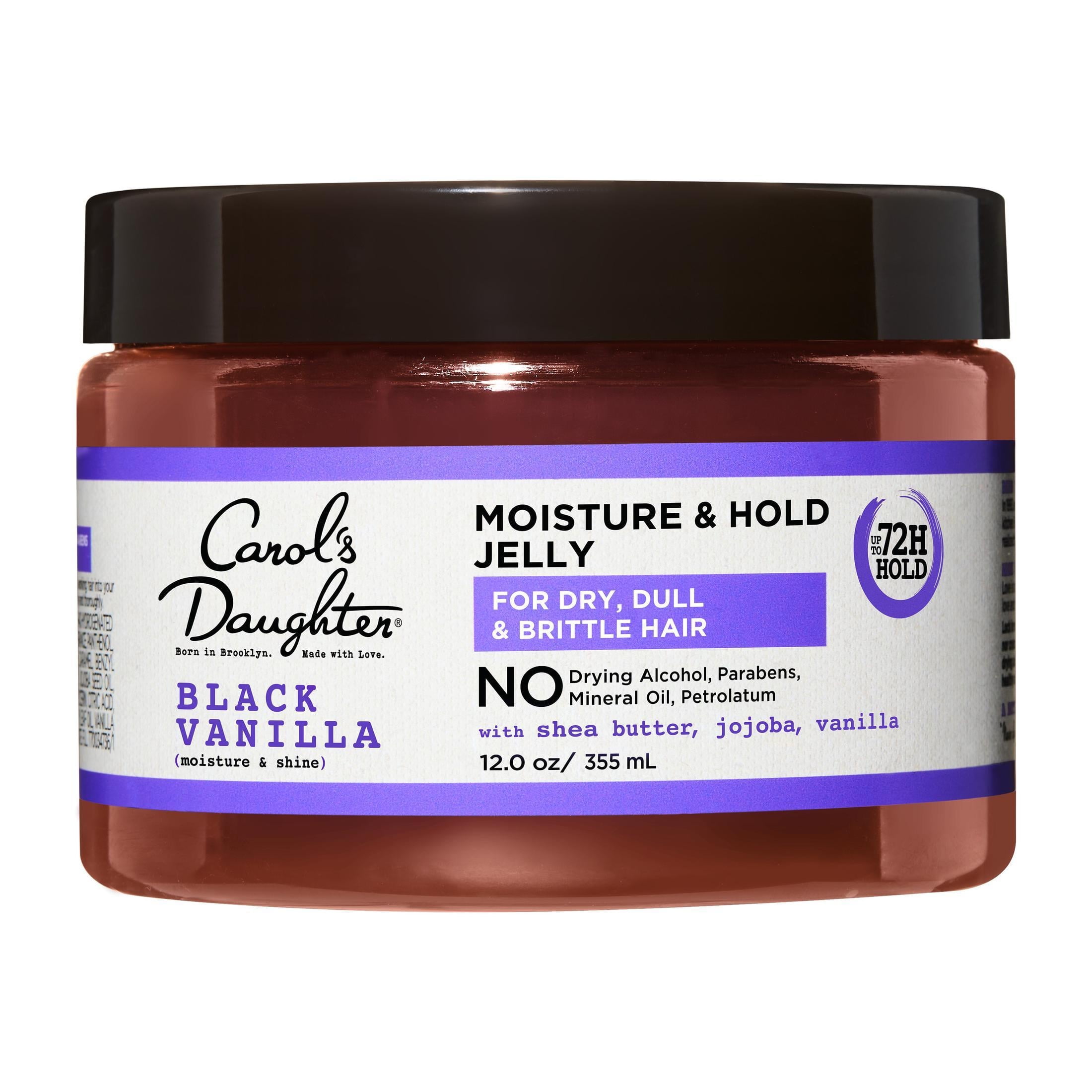 Carol's Daughter Black Vanilla Leave in Conditioner Spray and Black Vanilla Moisture and Hold Hair Styling Gel with Shea Butter