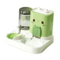 thumbnail image 2 of LOVIVER Mangeoire Automatique 2 en 1 Bol de Nourriture Compact pour Petits Chiens Chiot Lapin Vert, 2 of 8