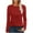 Red Tops for Women, variant on Olyvenn Womens Eyelet T-Shirt Long Sleeve Crew Neck Shirts Casual Basic Tops Tee Shirts Winter Spring Tops 2025 Fashion Black 6