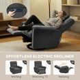 thumbnail image 4 of HOMCOM Fauteuil Inclinable Électrique, Fauteuil Inclinable Rembourré avec Ports USB, 4 of 10