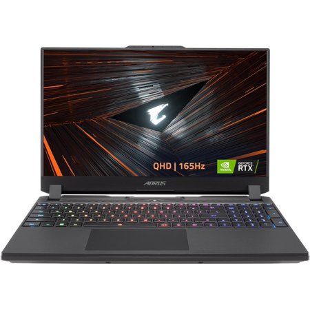 UPC: 0810075652673 | GIGABYTE AORUS 15 XE4 – 15.6 Thin Bezel 165Hz QHD 2560×1440 IPS-level Display – Intel Core i7-12700H – NVIDIA GeForce RTX 3070 Ti Laptop GPU 8GB GDDR6 – 16GB DDR4 RAM – 1TB SSD – Win11 Home – Gaming