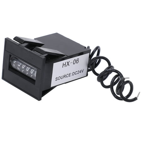 

Electronic Pulse Counter Screw Fixed Installation Electromagnetic Counter For Industry For Recording Cumulative 24V