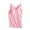 Pink, variant on QQAMB Women Tank Tops with Built-in Bra Slim Fit Padded Tank Tops Cotton Cami Shirts Solid Color Yoga Sports Vests Beige 2XL