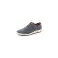 thumbnail image 2 of IZOD Breeze Oxford Casual Shoes for Men, Wingtip Memory Foam Canvas (Grey, 12), 2 of 5