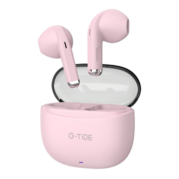 Audifonos in-ear Auriculares Inalambricos G-TiDE L21 Cancelación de Ruido IPX4 Blutooth 5.3,Rosa Hd Hi-fi Tws,Función táctil,Micrófono incorporado con modo manos libres,Disponible en cuatro colores