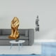 thumbnail image 2 of Escultura de león, estatua coleccionable, adorno de mesa, figura artística decorativa para oficina, hogar, estantería, regalo de cumpleaños, piedra ch, 2 of 8