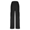 thumbnail image 6 of Women's Hiking Cargo Pants Baggy High Waisted Sweatpants Qucik Dry Pants with Pockets Casual Wide Leg Lightweight Y2K Trousers Casual Loose Streetwear, 6 of 8